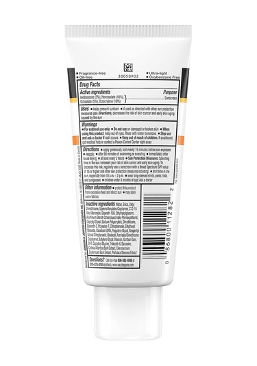 Neutrogena Clear Face Yüz İçin Yağsız Güneş Kremi SPF50 88 ML