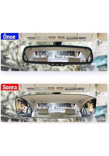 Lemestar Geniş Açılı Kör Nokta Dikiz Aynası - Ultra Net Görüşlü Araç Aynası