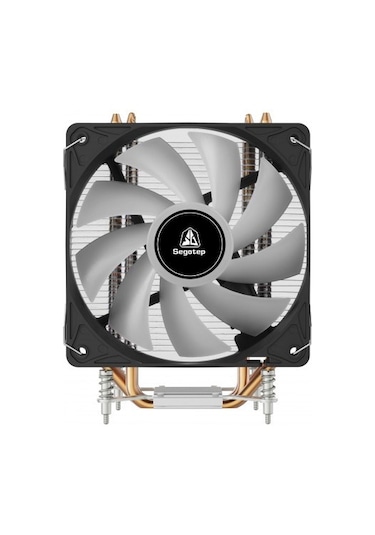 Segotep Frozen Tower E4 Siyah 120mm Kule Tipi İşlemci Soğutucu Lga 1700 Uyumlu