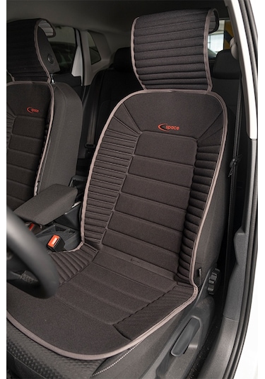 Opel Corsa B Lüx Oto Koltuk Minderi Ön 2'li Set Bumerang Serisi Siyah