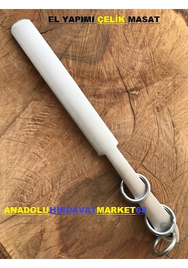 Dövme Çelik Masat Bıçak Bileme Masadı Oval Kasap Masat