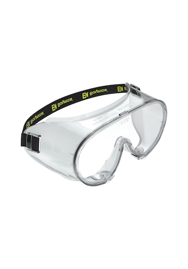 Baymax S1551 Koruyucu Gözlük Şeffaf Google İş Güvenlik Gözlüğü N11.3472