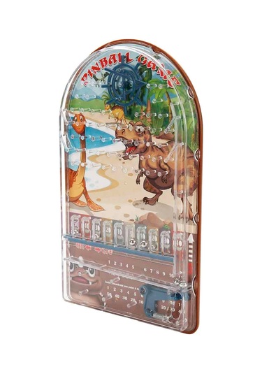 Dinozor Temalı Pinball Oyunu Eğitici Ve Eğlenceli Çocuk Oyuncağı 24,5 Cm