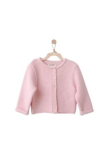 Andywawa AC22460 Basic Bebek Ceket Pink