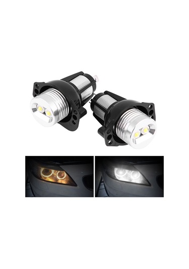 Xiyyadms Bmw E90 05-08 İçin 12w Led Mavi Işık Açı Gözü, Yüksek Parlaklık, Su Geçirmez, Kolay Kurulum Plug & Play