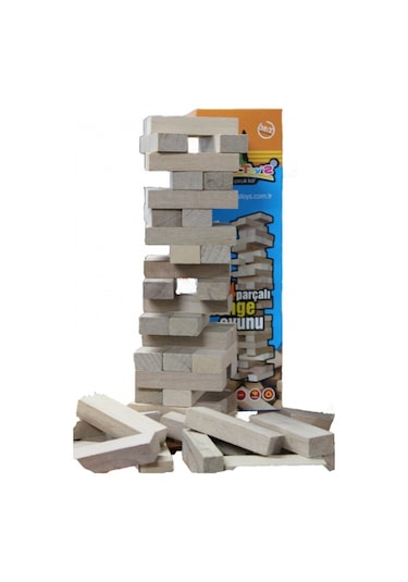 Denge Oyunu 54 Parça Jenga Tarzı