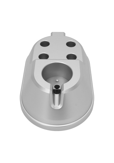 Moveevo Fasya Tabancası İçin Kablosuz Şarj Gövdesi - Abs Malzeme, Dürtme Önleyici Paspaslı, Taşınabilir Depolama Ve Gösterim Aksesuarı Gümüş Diğer