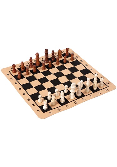 Dolıty Taşınabilir Satranç Seti Masa Oyunu Eğlence 15 Oyuncak