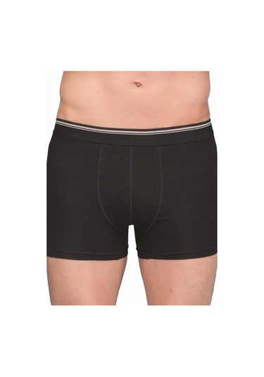 Berrak Erkek Likralı Boxer Siyah 1097