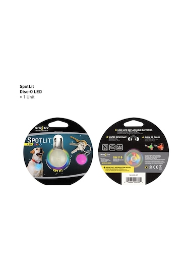 Nite Ize Spotlit Karabina Led Güvenlik Işığı Mavi