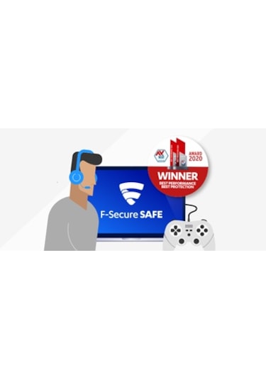 F-Secure Safe 5 Cihaz 1 Yıl On Line Teslim