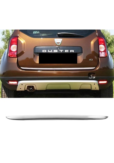 Dacia Duster 2010-2017 Arası Krom Bagaj Alt Çıta P.çelik