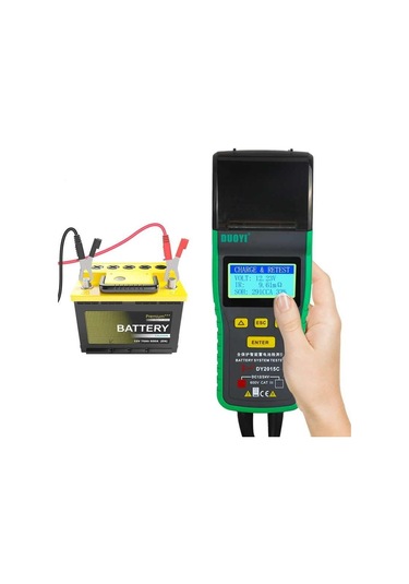 Duoyı Dy2015C Termal Yazıcılı Otomotiv Akü Sistemi Test Cihazı 24 N11.31