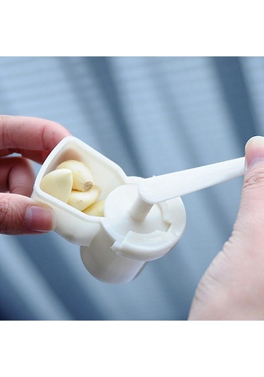 Çok İşlevli Sarımsak Zencefil Ezici Öğütücü Manuel Pres Döndürme Mutfak Aletleri Araçları Aksesuar Ev Yemek Pişirme Malzemeleri Siyah