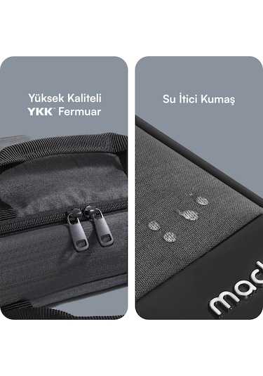 Mack Mce-1111 14.1 Unıcıty Eco Notebook Çantası Siyah Siyah