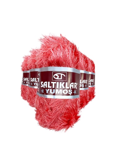 5 Adet Yumoş Sakallı El Örgü Ipi Yünü 17