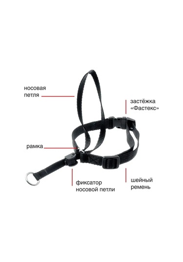 Zooone Zoo One Köpekler İçin Boğazlığa Benzeyen Burunluk Koruyucu, Boyut 2 35-46 Cm 150636757