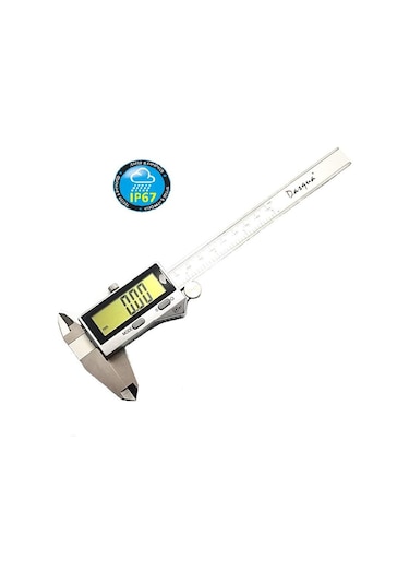 Dasqua 150Mm Su Geçirmez Dijital Kumpas Geniş Ekran