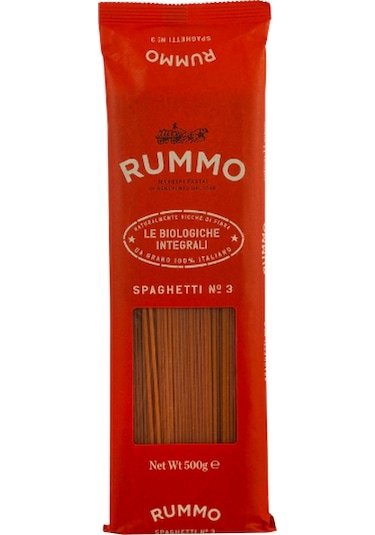 Rummo Organik Kepekli Spagetti No 3 Makarna 500 G
