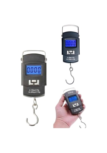 El Kantarı Dijital El Terazisi 50 Kg Kapasiteli Lcd Ekranlı Çok Renkli