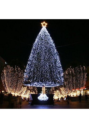 Periboia 100 Ledli Beyaz Yılbaşı Ağacı Işığı Led Ampül