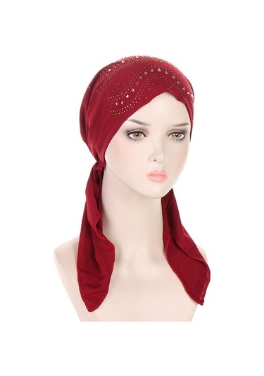 Novahub Asker Yeşili Elastik Düz Renk Başörtüsü Wrap Başörtüsü Şapka İslami Türban Kaput Kadınlar İçin İç Şapka Moda Kadın Türban Kapaklar Asker Yeşili Asker Yeşili