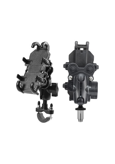 Joyjadehub Yeni Motosiklet Çatal Kök Telefon Tutucu Amortisör 1pc