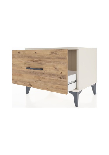 Hyperion Komodin Tek Çekmeceli 60x44x48 Aytaşı-çam Aytaşı