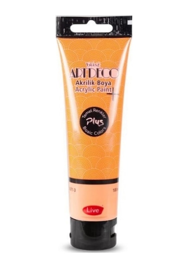 Plus Akrilik Boya 100ml Tüp 410 Turuncu 410 Turuncu
