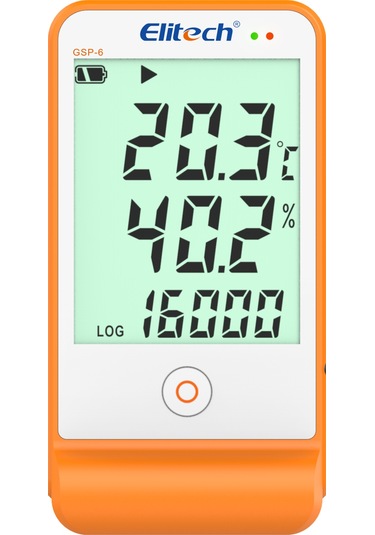 Elitech GSP-6 Sıcaklık ve Nem Kayıt Cihazı - Data Logger