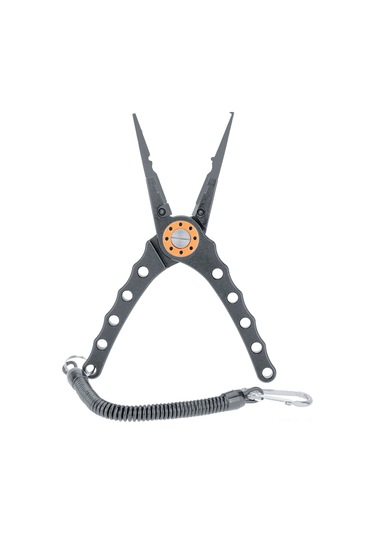 Xiyyadms Deniz Yıldızı Olta Tırnakçı - Gri 6061 Uçak Alüminyum Gövde, Paslanmaz Çelik Çeneli, Olta İpi Kesici Ve Tırnak Çıkarıcı, Taşınabilir Çanta İle