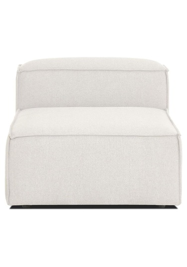 Mode Soft Orta Modül 01 Kırık Beyaz Keten Kumaş Dairenize Tesl Kırık Beyaz