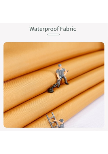 Dianziye Sarı Su Geçirmez Niklon Bebek Arabası Çantası - Büyük Kapasite, İç Bölmelerli, Toz Koruyucu Mami Çantası Sarı