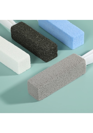 Lemestar Mavi Tuvalet Temizlik Fıstığı - Kayalık Taş Temizleme Çubuğu, Kolaysız Kullanim, Dayanıklı Malzemeyle Ev Bakımı Aracı Siyah