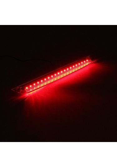 Novahub Yüksek Universal Stop Motosiklet Led Lambası Kuyruk Kırmızı Fren Dağı Araç 3rd 20 12v Dx