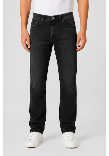Classics Men Captiva Regular Fit Likralı Erkek Jean Pantolon 7571 Siyah