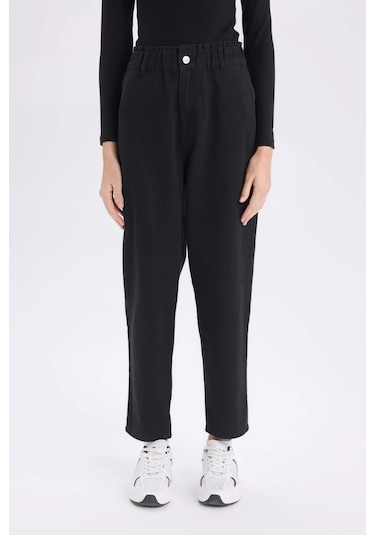 Defacto Paperbag Gabardin Kumaş Pantolon Cepli Standart Paça Gabardin Pantolon S2790az25spbk81 Siyah Defacto Paperbag Gabardin Kumaş Pantolon Cepli Standart Paça Gabardin Pantolon S2790az25spbk81 Siyah