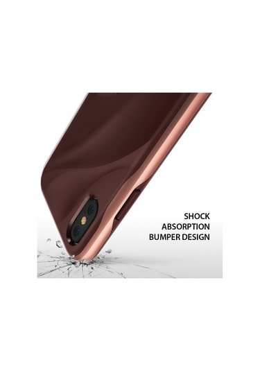 Ringke Wave iPhone X İle Uyumlu Kılıf Rose Blush