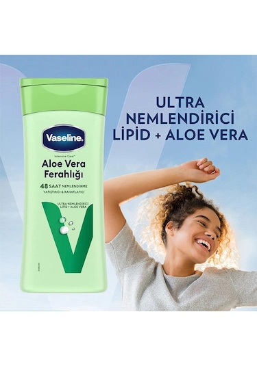 Vaseline Aloe Vera Ferahlığı Vücut Losyonu 200 ML