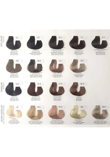 Lilafix Tüp Saç Boyası 60 Ml 6/1 Küllü Koyu Kumral