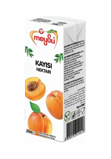 Meysu Kayısı Nektarı 200 Ml X 24 Adet