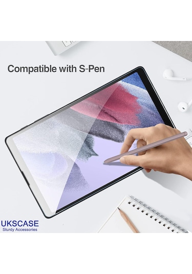 Samsung Uyumlu Galaxy Tab A7 Lite 8.7 İnç 2021 Temperli Cam Ekran Koruyucu 2 Adet