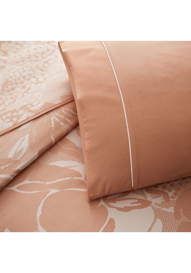 Taç Jakar Idore Çift Kişilik Pike Takımı Somon 000000001000050056 Somon