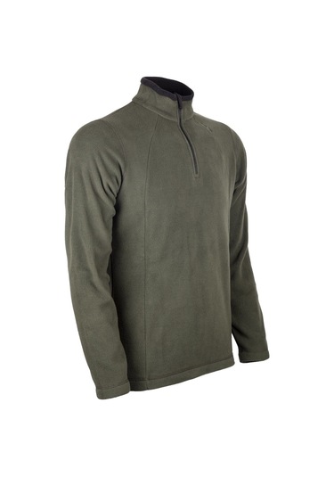 Evolite Fuga Bayan Mikro Polar Sweater - Haki Çok Renkli