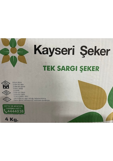 Kayseri Şeker Sargılı Şeker 4 KG