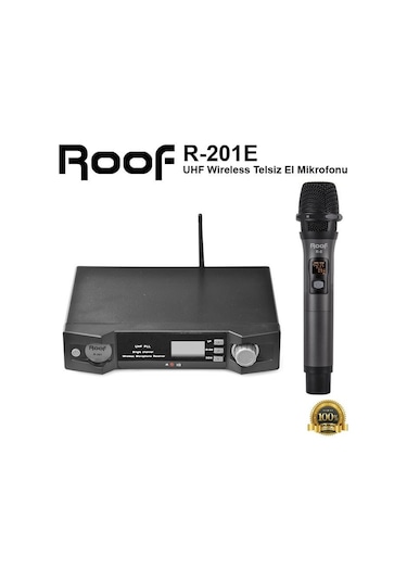 Roof R-201e Uhf Wireless Telsiz El Mikrofonu
