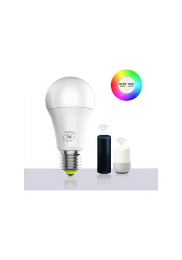 Sones 7w E27 Rgbcw Wıfı Led Akıllı Ampul Kablosuz Akıllı Ev Otomasyon Işığı