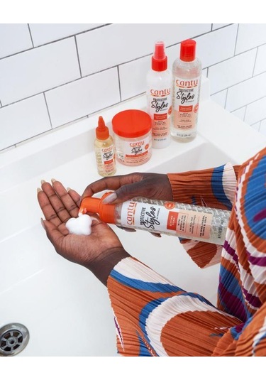 Cantu Angela Koruyucu Stil Ayar Köpüğü Saç Köpüğü 237 Ml