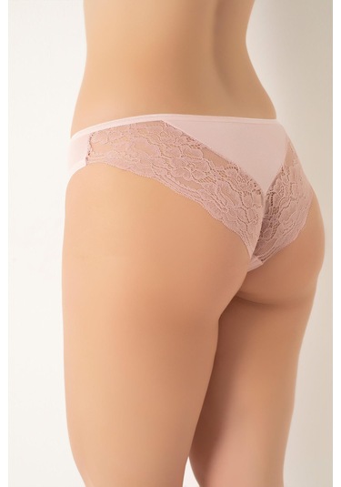 Kadın Dantelli 4 Lü Paket Karşık Renk Külot Asorti-2 C1t0n0o408 001