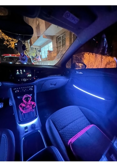 Opel Astra K Kapı Rgb Ambiyans Aydınlatma 128renk App Kontrolü